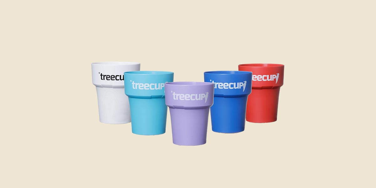 Biobased herbruikbare beker geproduceerd in Duitsland