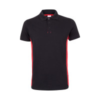 zwart, rood
