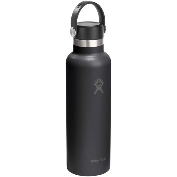 Hydro Flask Standard Mouth 621 ml geïsoleerde roestvrijstalen waterfles met rietje-dop